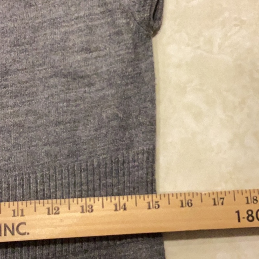 A BYER Women’s Sweater Dress Gray Sz L - Picture 7 of 9